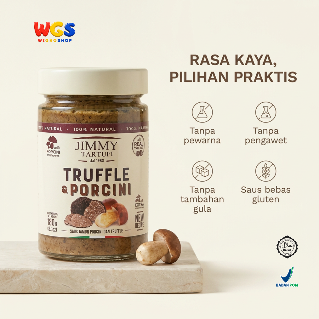 Tartufi Jimmy Truffle &amp; Porcini Tartufata Sauce 180g