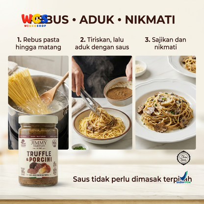 Tartufi Jimmy Truffle &amp; Porcini Tartufata Sauce 180g