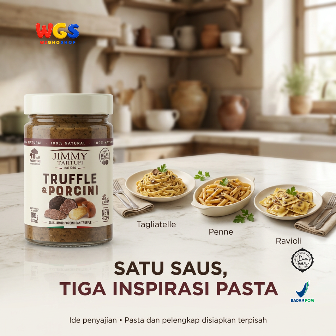 Tartufi Jimmy Truffle &amp; Porcini Tartufata Sauce 180g
