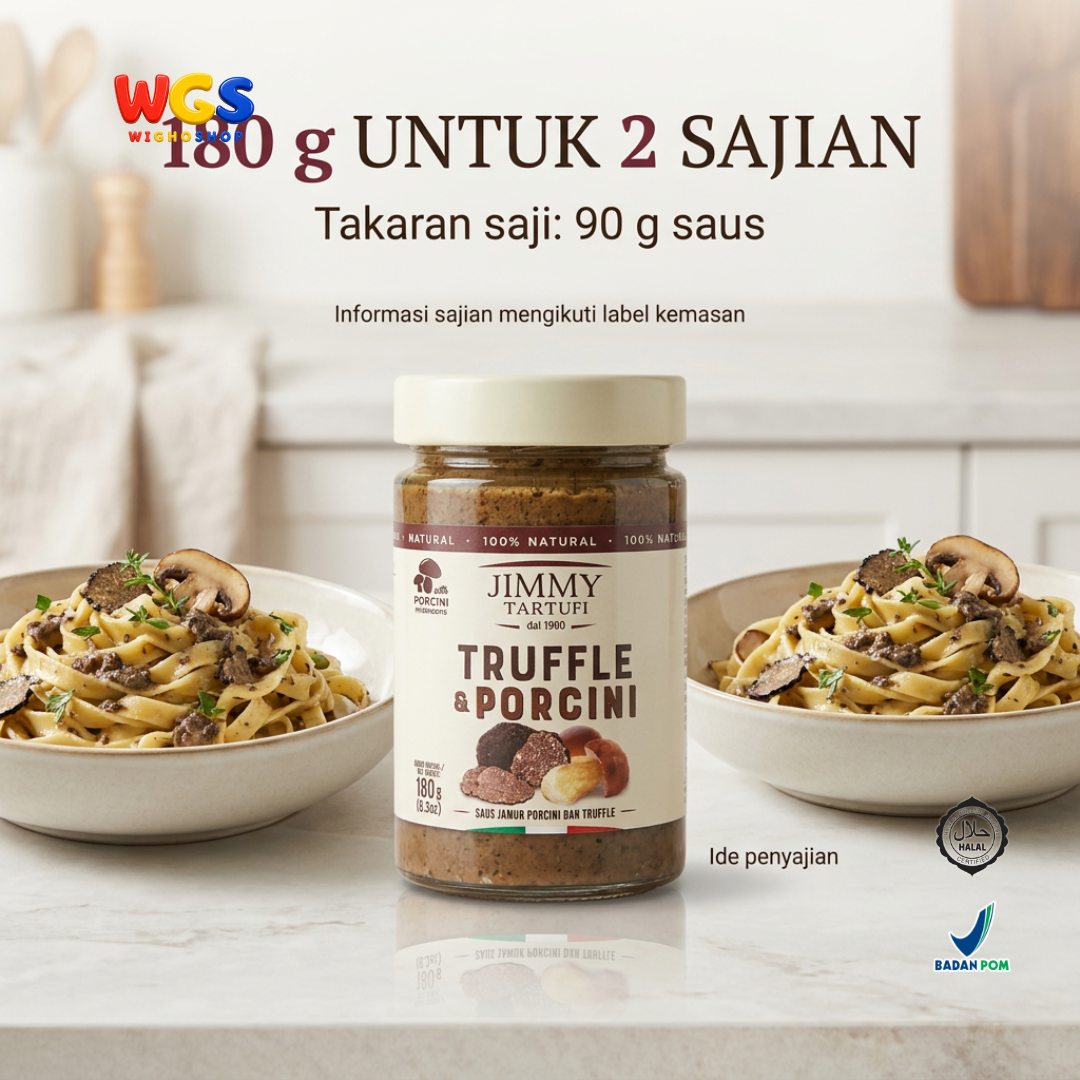 Tartufi Jimmy Truffle &amp; Porcini Tartufata Sauce 180g