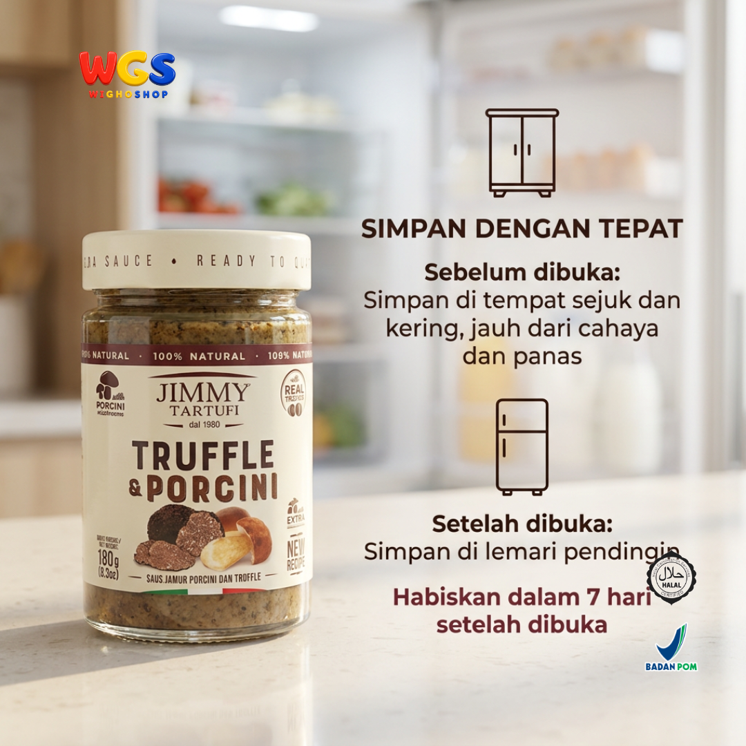 Tartufi Jimmy Truffle &amp; Porcini Tartufata Sauce 180g