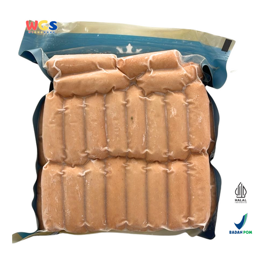 KANZLER Cheese Cocktail Chicken Sausage 500g – Sosis Ayam Keju Premium, Lezat & Extra Meaty!