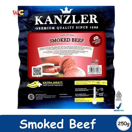 Kanzler Smoked Beef 250g – Premium Smoked Beef for Various Dishes