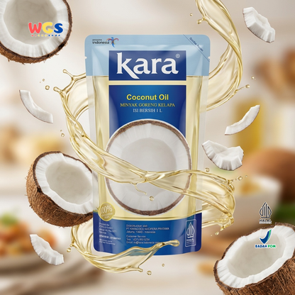Kara Coconut Oil 1L – Minyak Kelapa 100% Minyak Goreng Minyak Masak untuk Goreng Baking