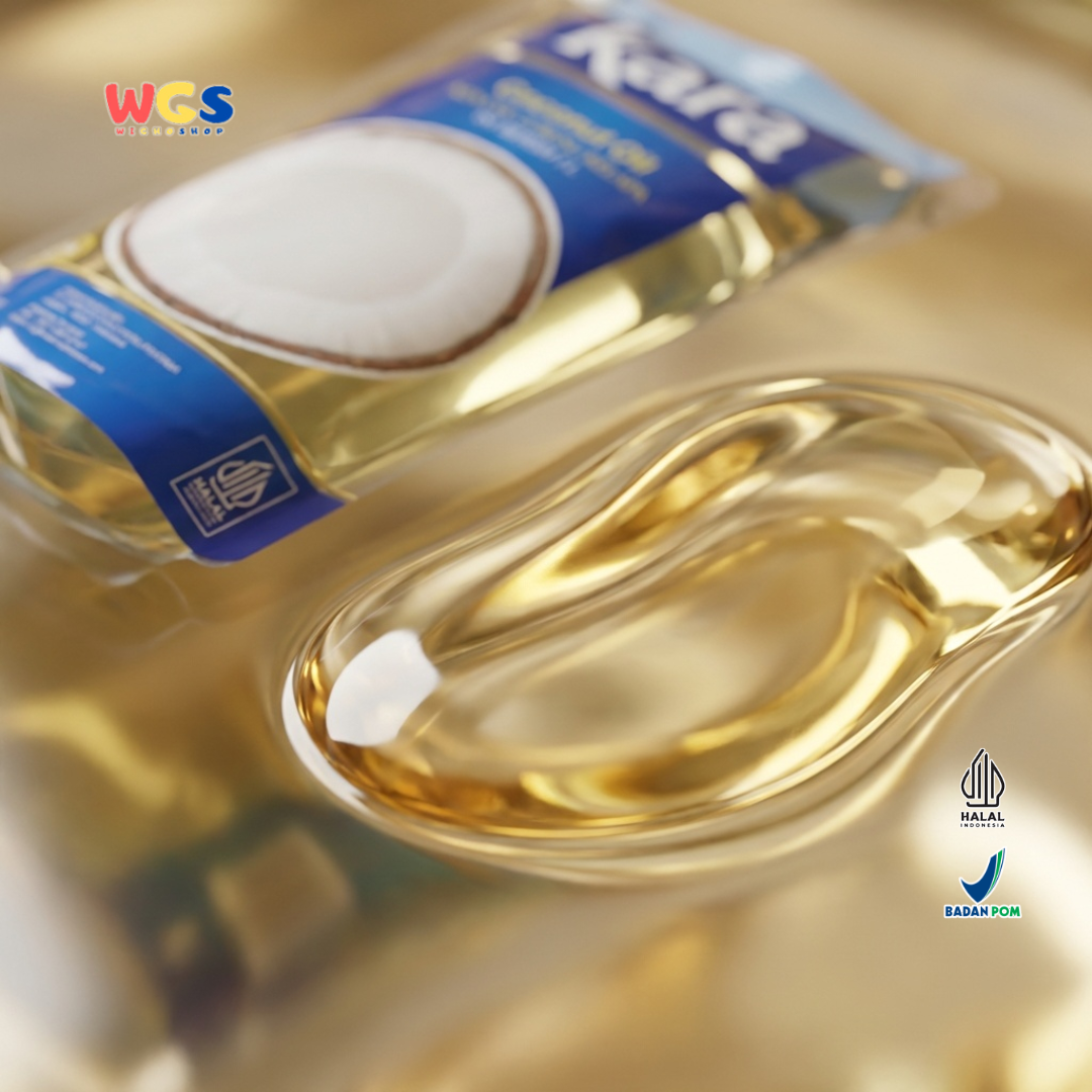Kara Coconut Oil 1L – Minyak Kelapa 100% Minyak Goreng Minyak Masak untuk Goreng Baking