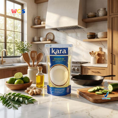Kara Coconut Oil 1L – Minyak Kelapa 100% Minyak Goreng Minyak Masak untuk Goreng Baking