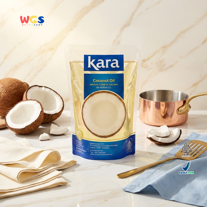 Kara Coconut Oil 2L – Minyak Kelapa 100% Minyak Goreng Minyak Masak untuk Goreng Baking
