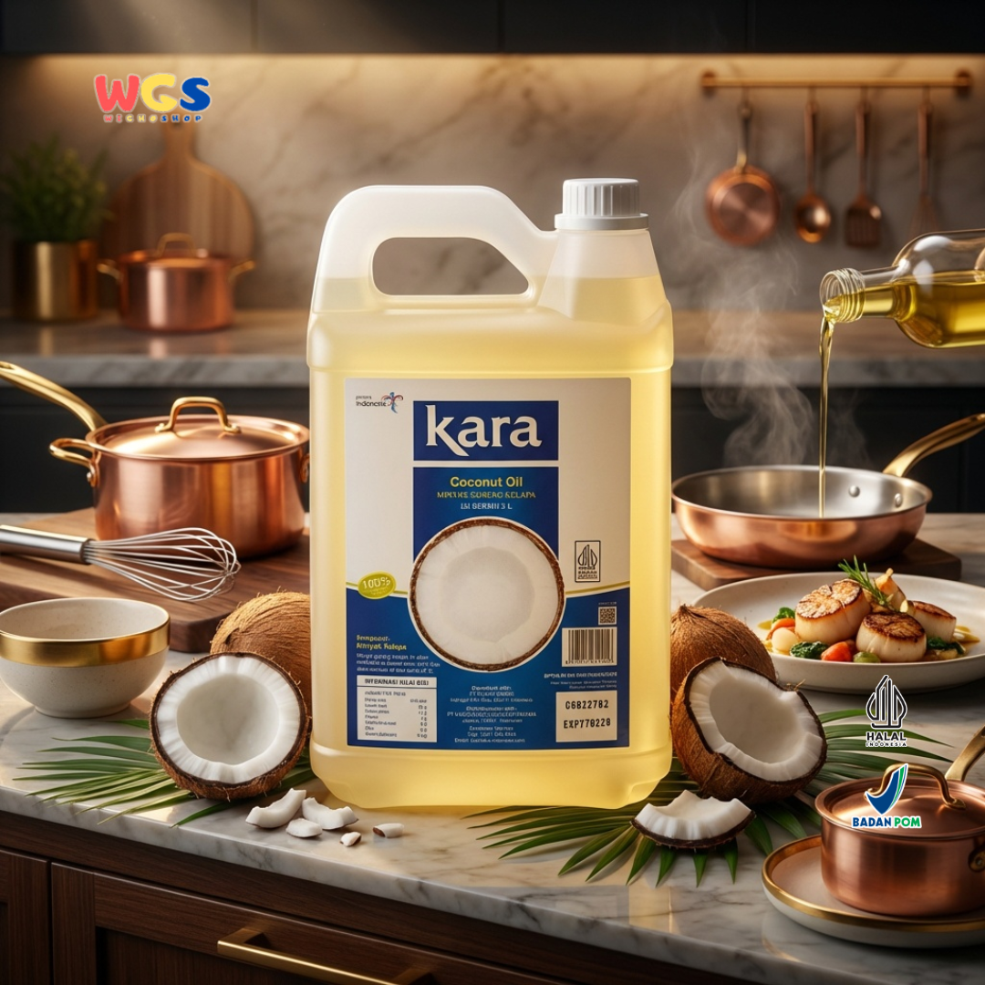 Kara Coconut Oil 100% 5ltr - Coconut Cooking Oil