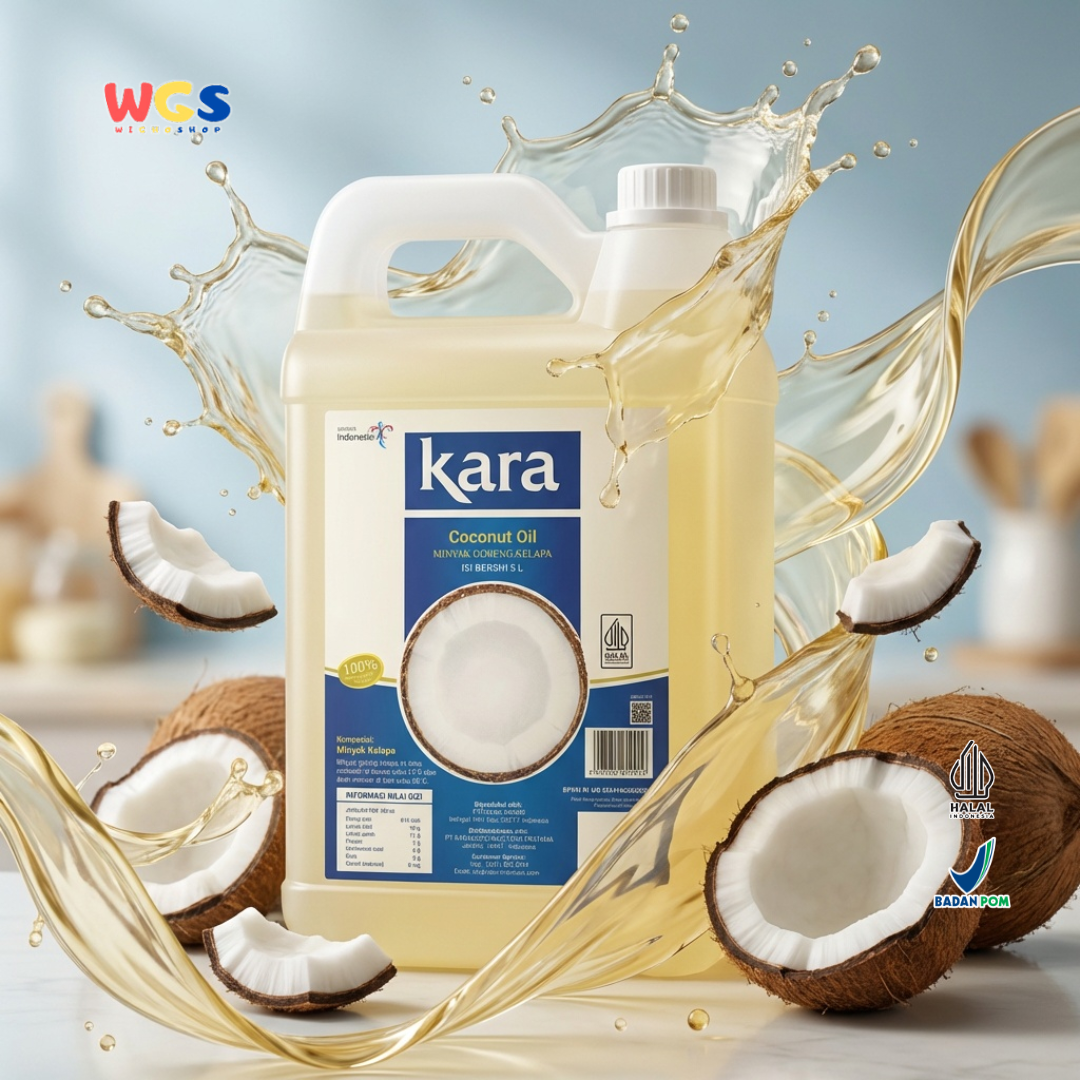 Kara Coconut Oil 100% 5ltr - Coconut Cooking Oil