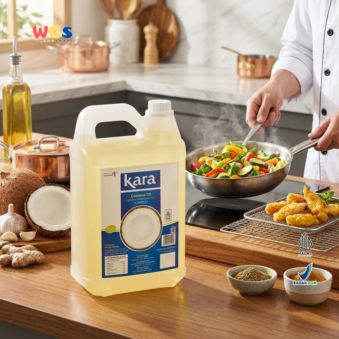 Kara Coconut Oil 100% 5ltr - Coconut Cooking Oil