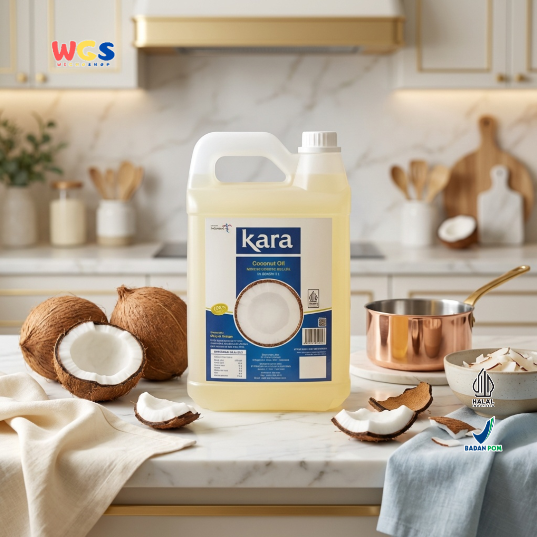 Kara Coconut Oil 100% 5ltr - Coconut Cooking Oil