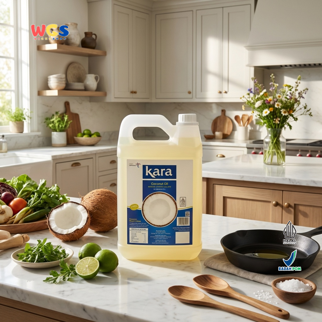 Kara Coconut Oil 100% 5ltr - Coconut Cooking Oil