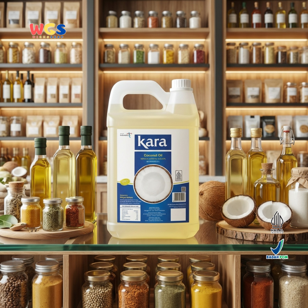 Kara Coconut Oil 100% 5ltr - Coconut Cooking Oil