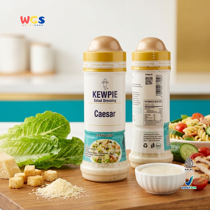 Kewpie Salad Dressing Caesar 200ml - Saus Salad Keju Creamy Halal Dressing Caesar Sayur Ayam Sushi Pasta