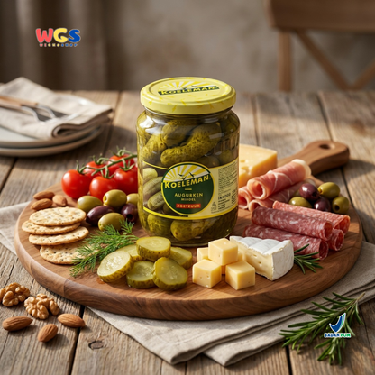 Koeleman Sweet Whole Gherkins 720 gr - Pickled Cucumber