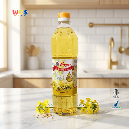 Kroger Canola Oil 1L - Minyak Kanola 100% Untuk Goreng, Tumis dan Baking