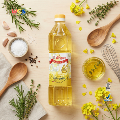 Kroger Canola Oil 1L - Minyak Kanola 100% Untuk Goreng, Tumis dan Baking