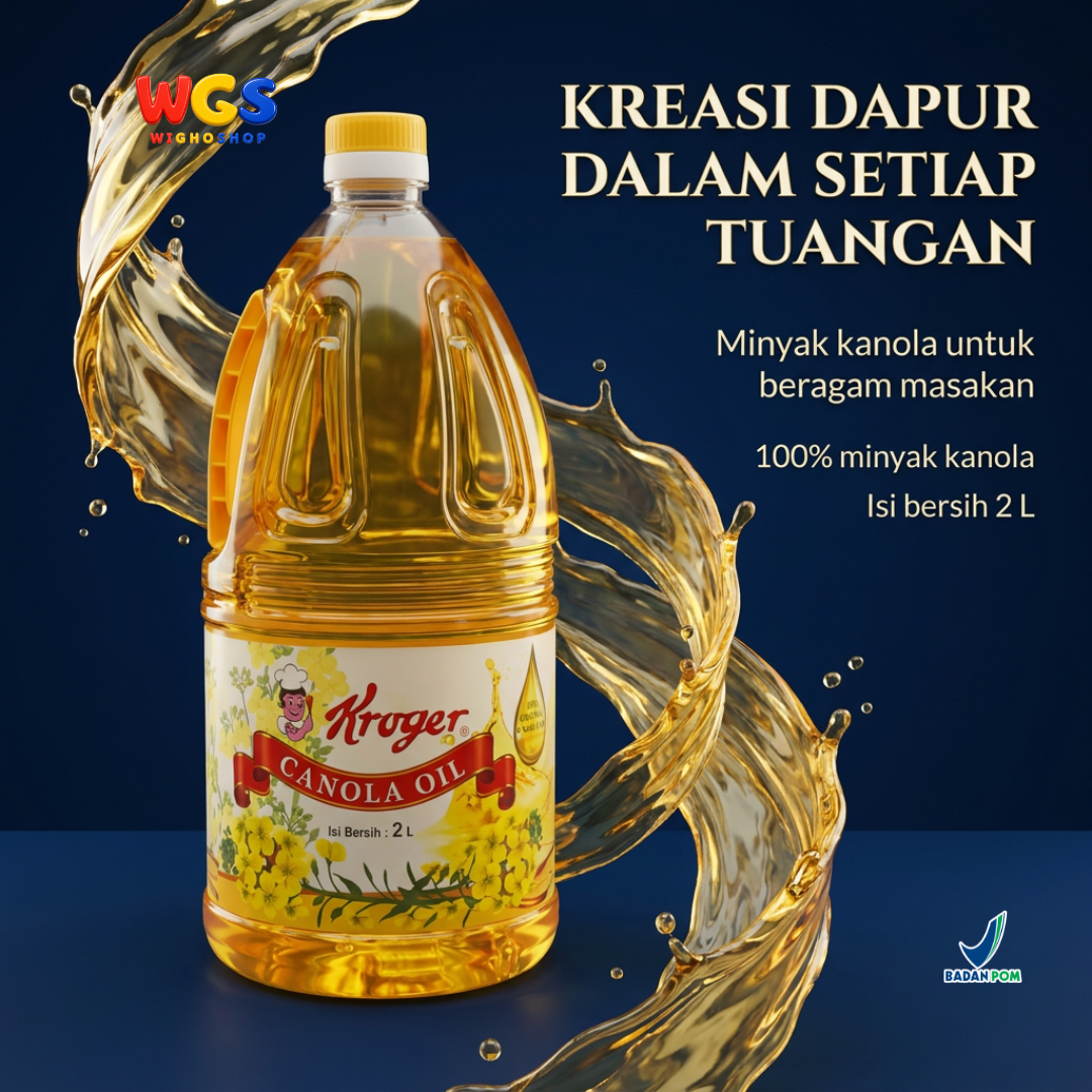 Kroger Canola Oil 100% Original 2 ltr - Canola Oil