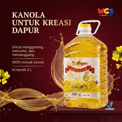 Kroger Canola Oil 100% Original 5 ltr - Canola Oil