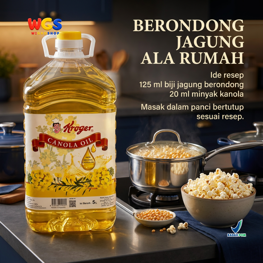 Kroger Canola Oil 100% Original 5 ltr - Canola Oil