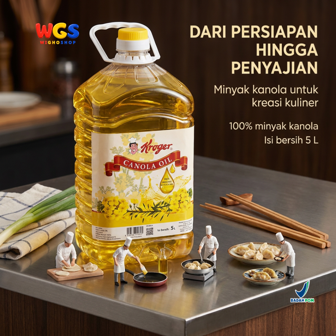 Kroger Canola Oil 100% Original 5 ltr - Canola Oil