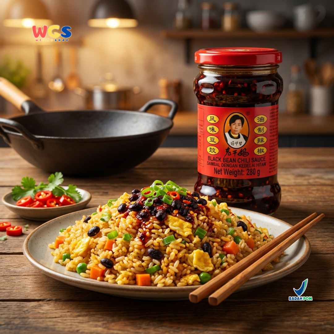 Lao Gan Ma Black Bean Chili Sauce 280g – Spicy, Savory Chinese Chili Sauce