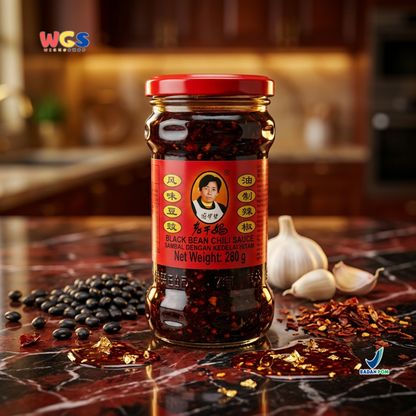 Lao Gan Ma Black Bean Chili Sauce 280g – Spicy, Savory Chinese Chili Sauce