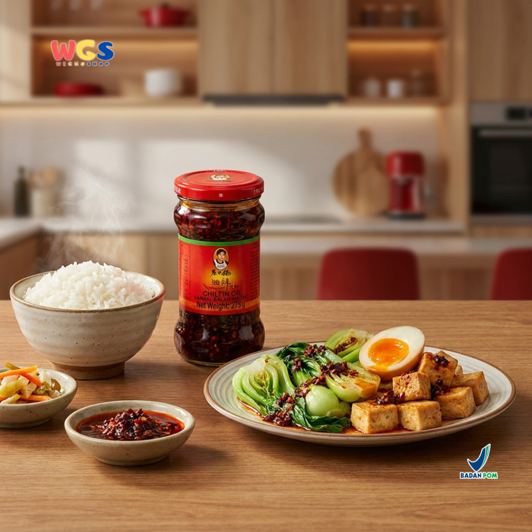 Lao Gan Ma Chili in Oil 275g - Sambal Minyak Cabai Gurih Pedas