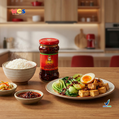 Lao Gan Ma Chili in Oil 275g - Sambal Minyak Cabai Gurih Pedas