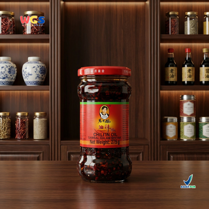 Lao Gan Ma Chili in Oil 275g - Sambal Minyak Cabai Gurih Pedas