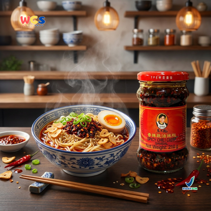 Lao gan ma Spicy Chili Crisp Sambal 210g – Authentic Chinese Spicy Sambal