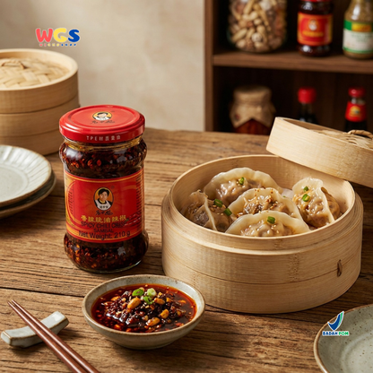 Lao gan ma Spicy Chili Crisp Sambal 210g – Authentic Chinese Spicy Sambal