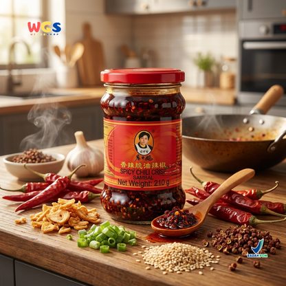 Lao gan ma Spicy Chili Crisp Sambal 210g – Authentic Chinese Spicy Sambal