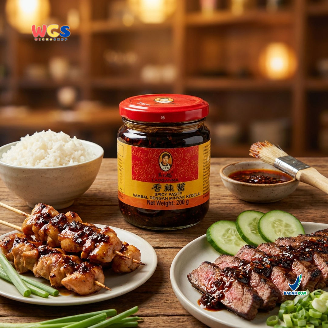 Lao Gan Ma Spicy Paste 200g - Sambal China Pedas Gurih untuk Mie Nasi Tumisan