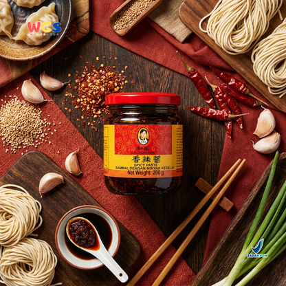 Lao Gan Ma Spicy Paste 200g - Sambal China Pedas Gurih untuk Mie Nasi Tumisan