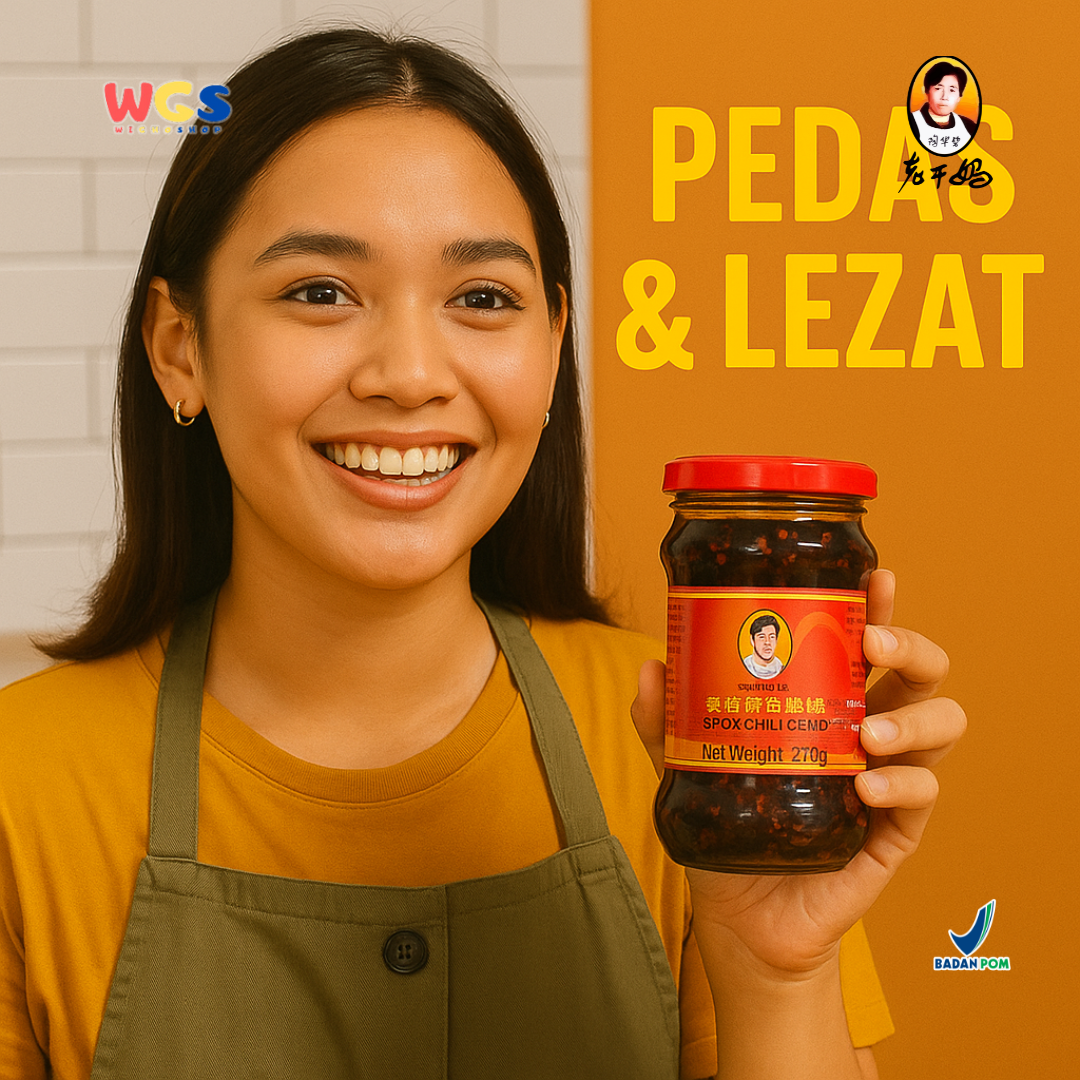 Lao gan ma Spicy Chili Crisp Sambal 210g – Authentic Chinese Spicy Sambal