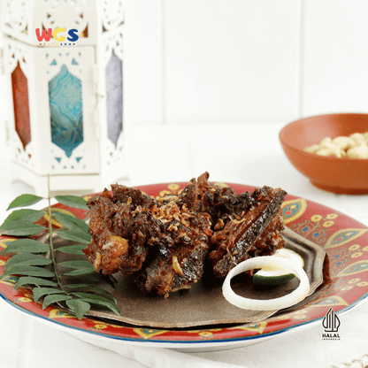 Lauk Bareng Iga Sambal Bakar 150g – Lauk Iga Pedas Siap Santap, Empuk, Berbumbu &amp; Praktis