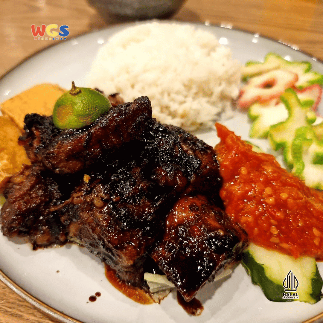Lauk Bareng Iga Sambal Bakar 150g – Lauk Iga Pedas Siap Santap, Empuk, Berbumbu &amp; Praktis