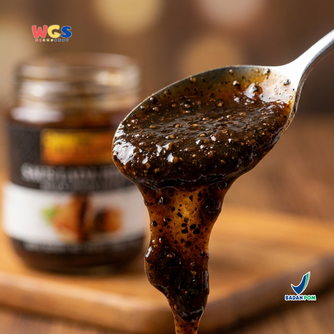 Lee Kum Kee Black Pepper Sauce 230g - Saus Lada Hitam Premium untuk Steak & Tumisan