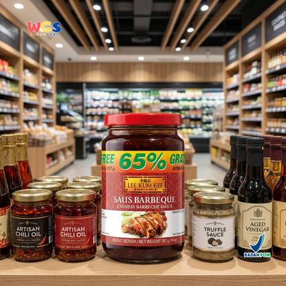 Lee Kum Kee Chinese Barbecue Sauce 397g - Saus BBQ Cina Manis Gurih untuk Marinasi