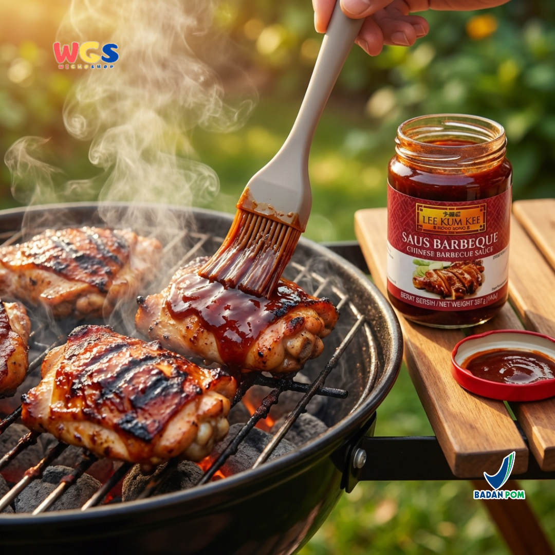 Lee Kum Kee Chinese Barbecue Sauce 397g - Saus BBQ Cina Manis Gurih untuk Marinasi