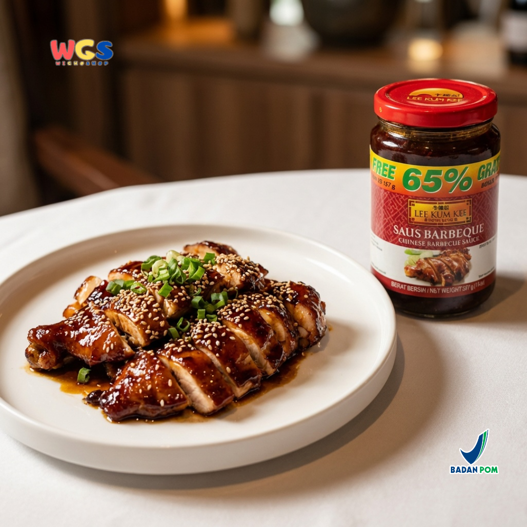 Lee Kum Kee Chinese Barbecue Sauce 397g - Saus BBQ Cina Manis Gurih untuk Marinasi