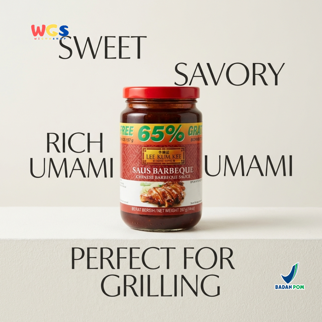 Lee Kum Kee Chinese Barbecue Sauce 397g - Saus BBQ Cina Manis Gurih untuk Marinasi