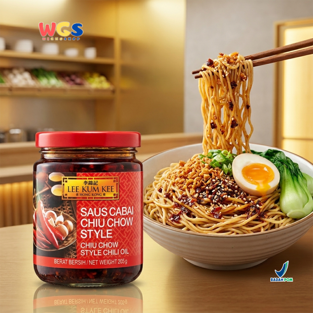 Lee Kum Kee Chiu Chow Style Chili Oil Chili Sauce 205g