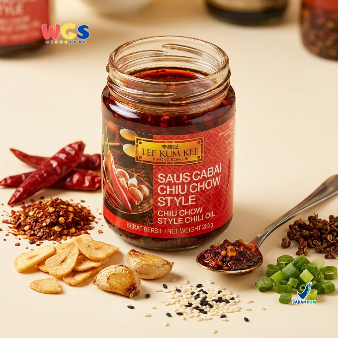 Lee Kum Kee Chiu Chow Style Chili Oil Chili Sauce 205g