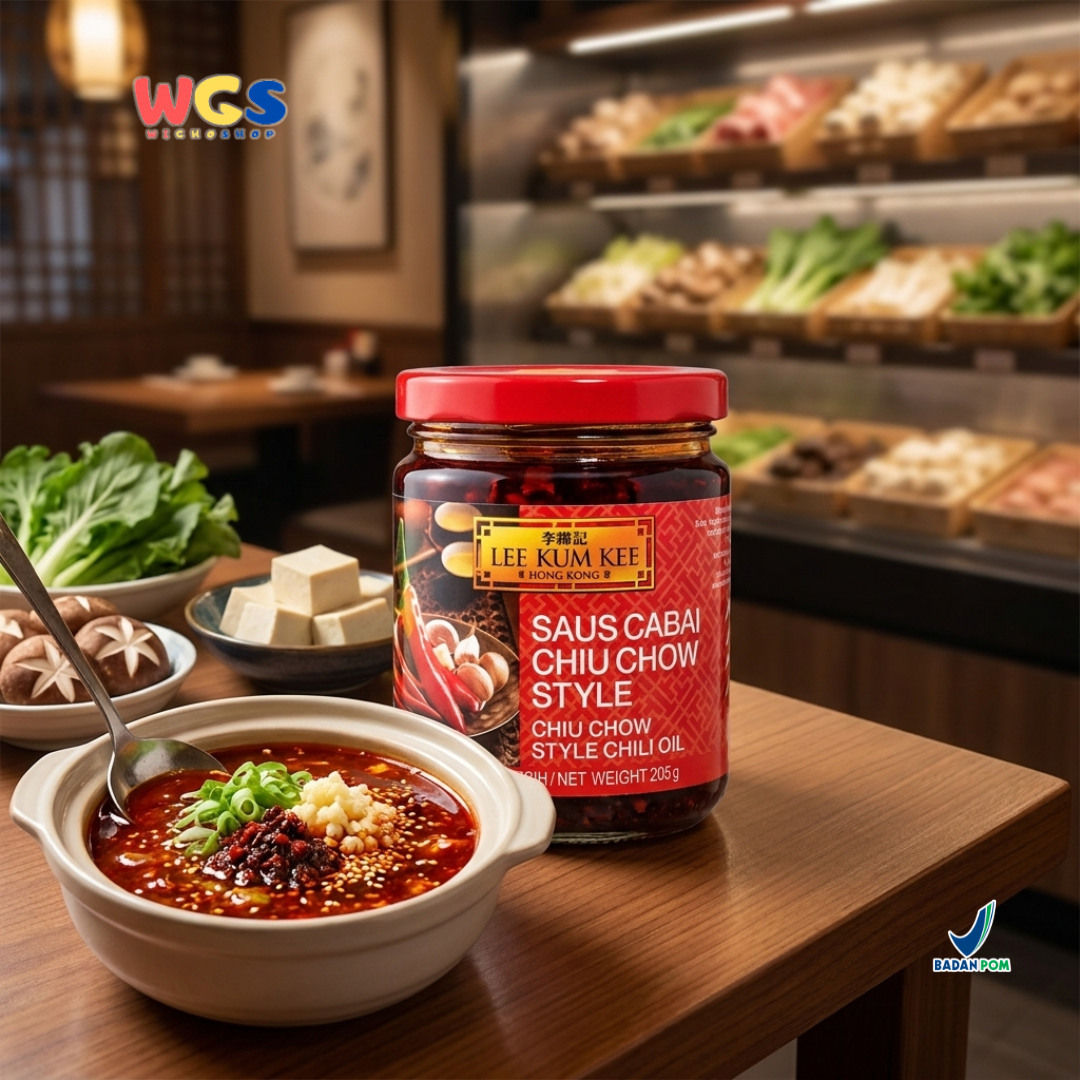 Lee Kum Kee Chiu Chow Style Chili Oil Chili Sauce 205g