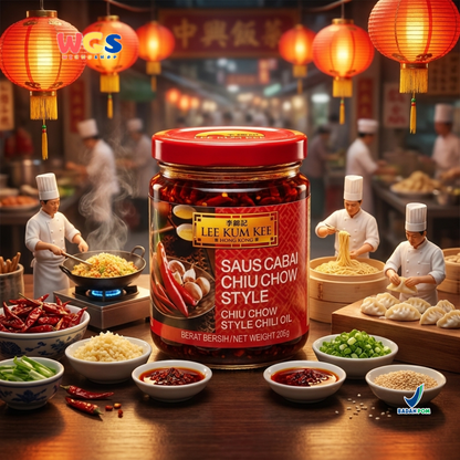 Lee Kum Kee Chiu Chow Style Chili Oil Chili Sauce 205g