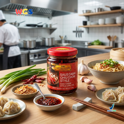 Lee Kum Kee Chiu Chow Style Chili Oil Chili Sauce 205g