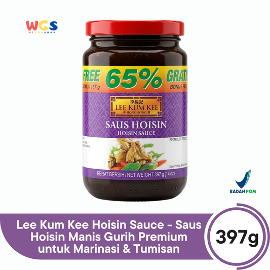 Lee Kum Kee Hoisin Sauce 397g - Saus Hoisin Manis Gurih Premium untuk Marinasi & Tumisan