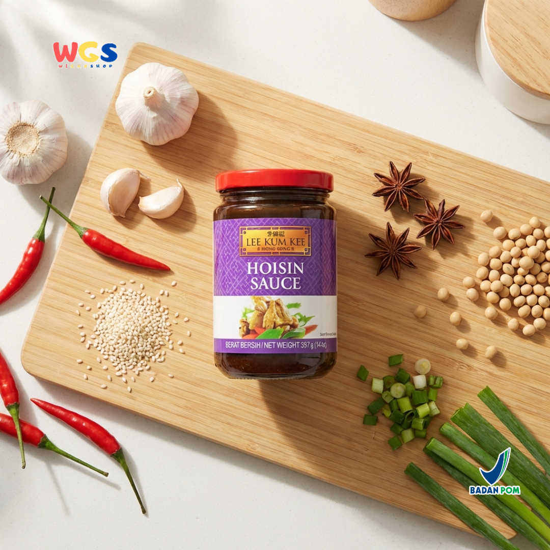 Lee Kum Kee Hoisin Sauce 397g - Saus Hoisin Manis Gurih Premium untuk Marinasi & Tumisan